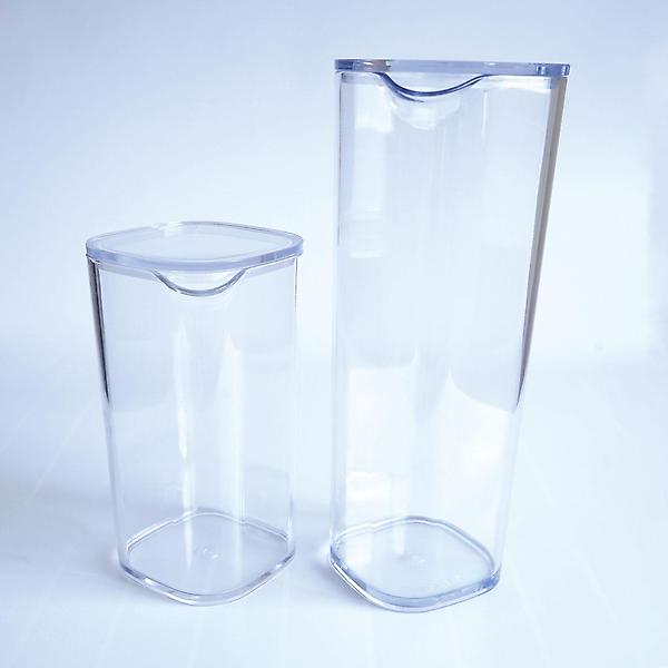  PC 사각물병 700ml 중 투명 카페 업소용 주방 물피쳐