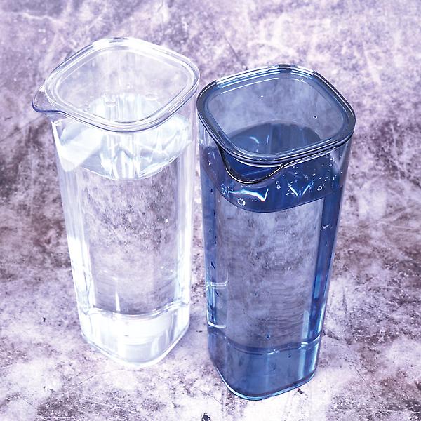  PC 사각물병 700ml 중 투명 카페 업소용 주방 물피쳐