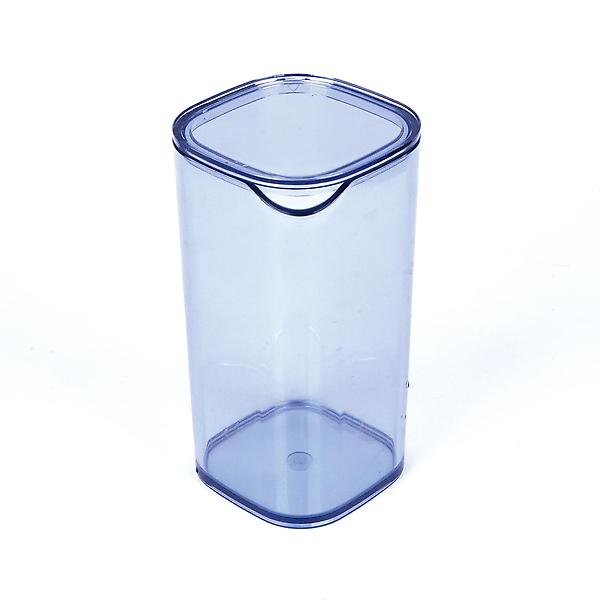  PC 사각물병 1000ml 대 블루 카페 업소용 주방 물피쳐