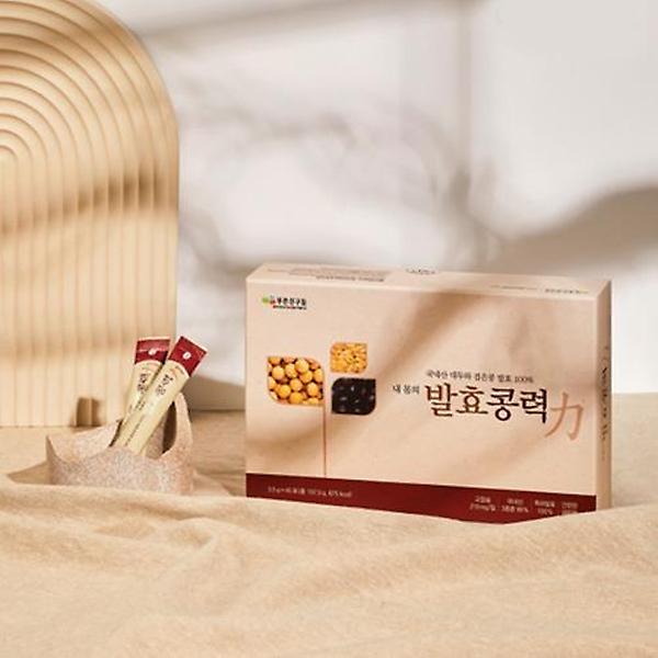  푸른친구들 내몸의 발효콩력 3.5g X 45포 - 콩 단백질 영양식