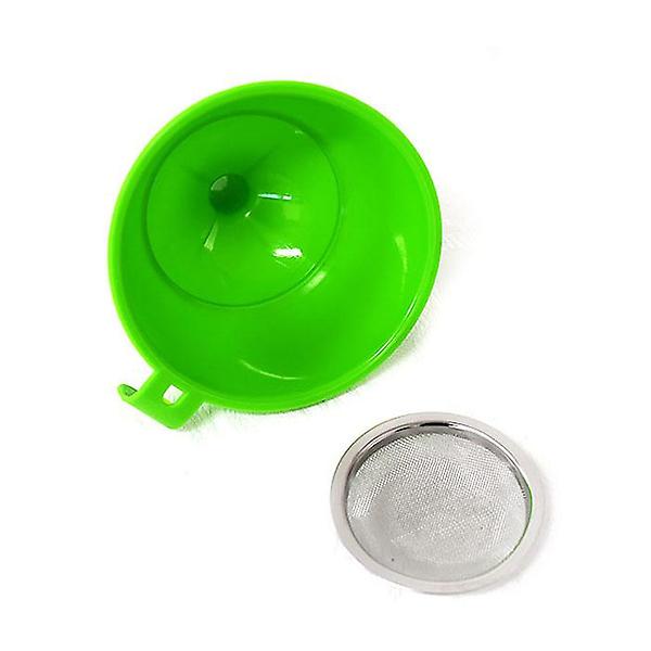  거름망 깔때기 플라스틱 깔대기 115mm