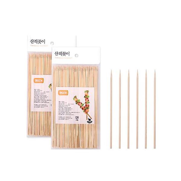  대나무 산적꽂이 과일꼬지 100p 대 18cm