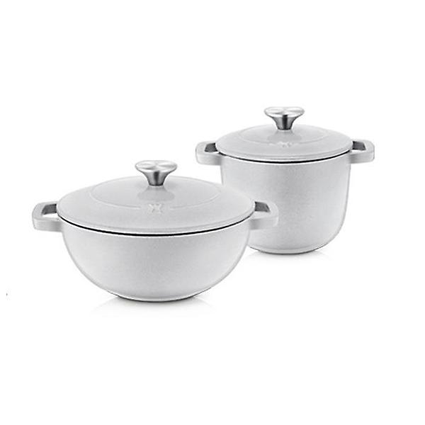  무쇠 주물냄비 2p 세트 (15cm+21cm)