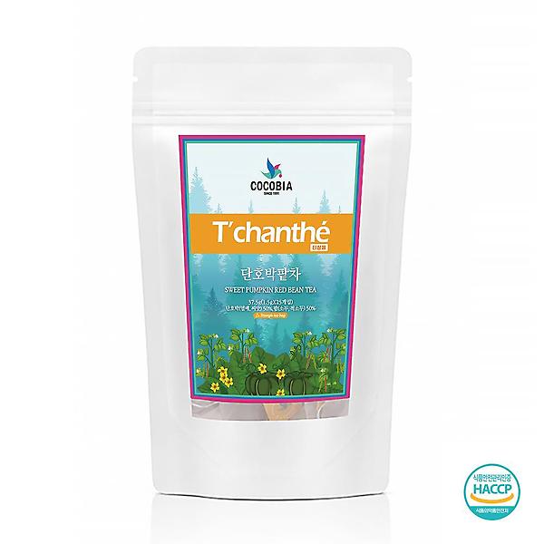  티샹떼 전통차 단호박팥차 25티백 1.5g 삼각티백