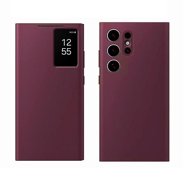  갤럭시 S22울트라 뷰 커버 카드 수납 지갑 케이스