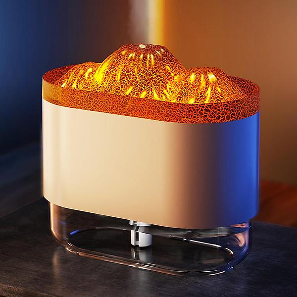  [웰스온] 볼케이노 USB 무드등 가습기 V1 (300ml) (화이트)
