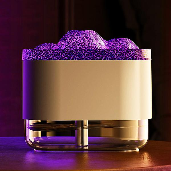  [웰스온] 볼케이노 USB 무드등 가습기 V1 (300ml) (화이트)