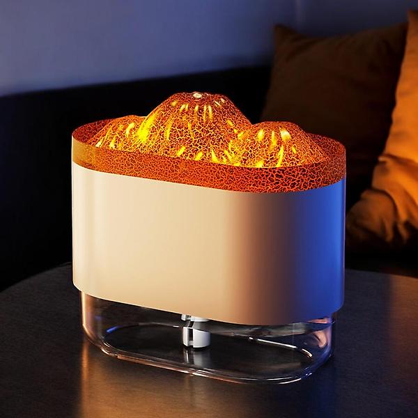  [웰스온] 볼케이노 USB 무드등 가습기 V1 (300ml) (화이트)