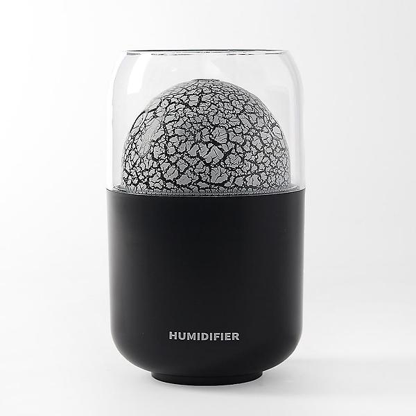  [웰스온] 볼케이노 USB 무드등 가습기 V3 (250ml) (블랙)