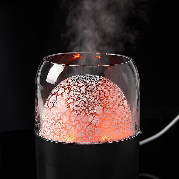  [웰스온] 볼케이노 USB 무드등 가습기 V3 (250ml) (블랙)