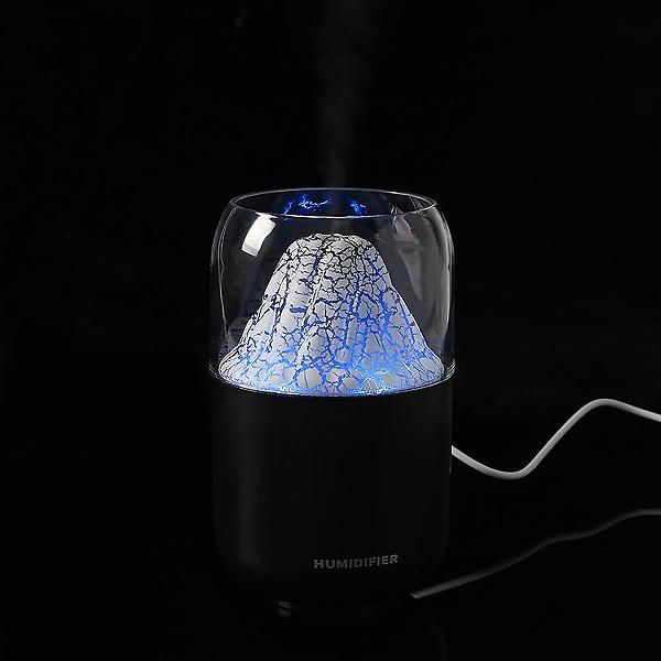  [웰스온] 볼케이노 USB 무드등 가습기 V2 (250ml) (블랙)