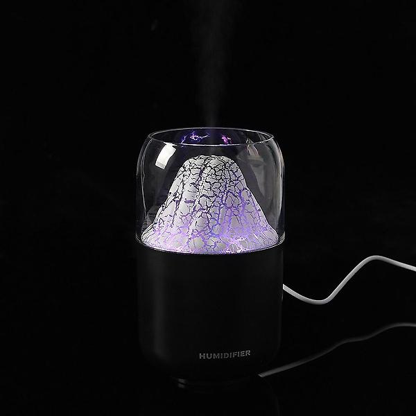  [웰스온] 볼케이노 USB 무드등 가습기 V2 (250ml) (블랙)