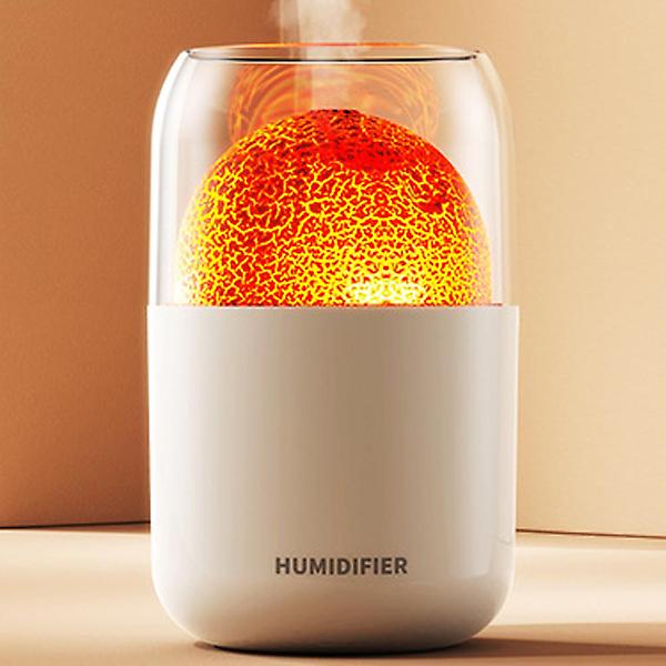  [웰스온] 볼케이노 USB 무드등 가습기 V3 (250ml) (화이트)