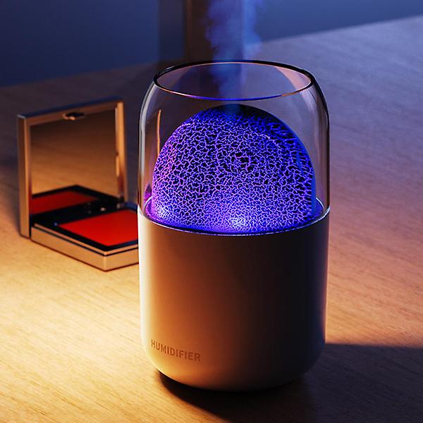  [웰스온] 볼케이노 USB 무드등 가습기 V3 (250ml) (화이트)