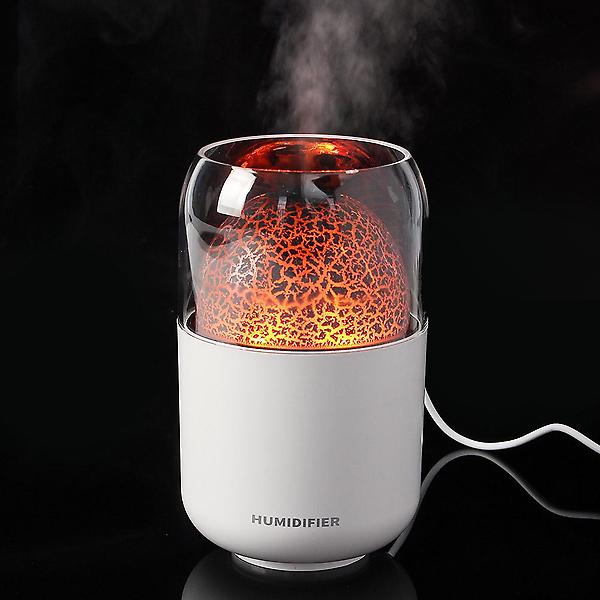  [웰스온] 볼케이노 USB 무드등 가습기 V3 (250ml) (화이트)