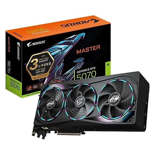  [기가바이트] AORUS 지포스 RTX 5070 MASTER D7 12GB 제이씨현