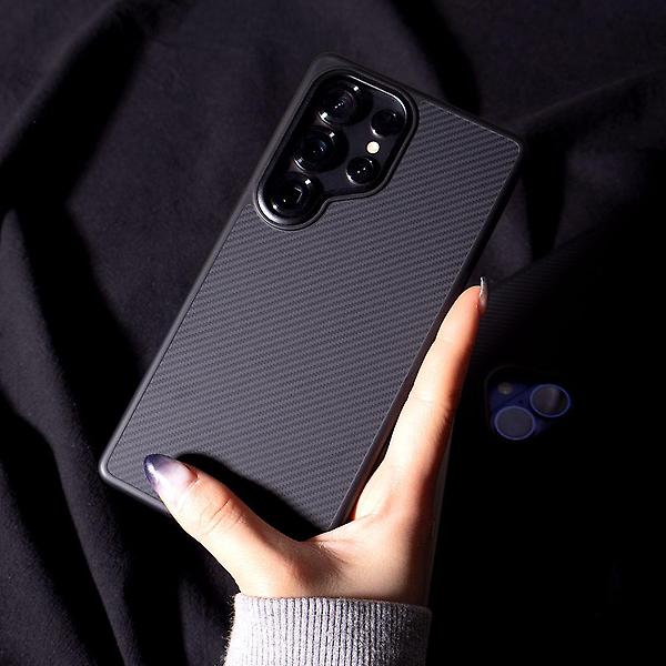  갤럭시 S25울트라 카본 무광 맥세이프 하드 케이스