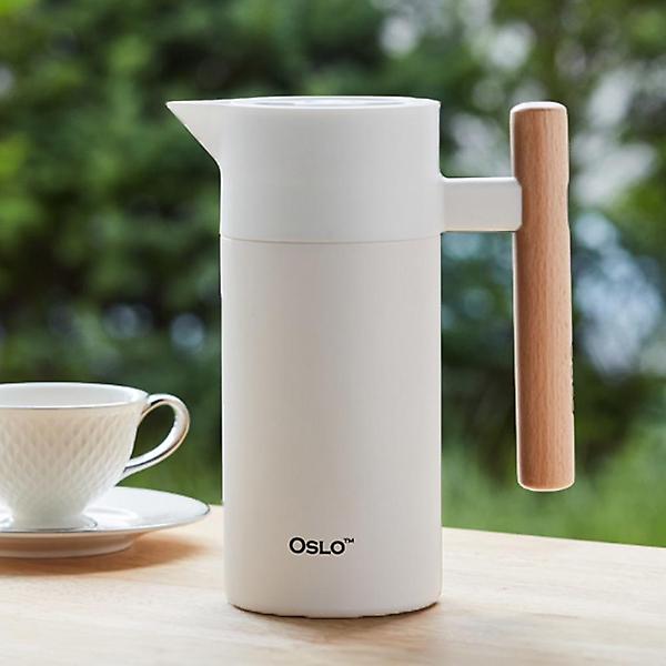  오슬로 보온보냉 우드저그 1200ml 블랙