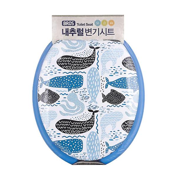  블루 웨일 변기 커버시트