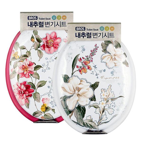  내추럴 변기 시트커버 U형