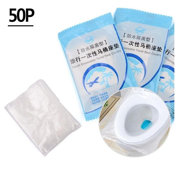  개별 포장 일회용 휴대용 비닐 위생 변기 커버 50p