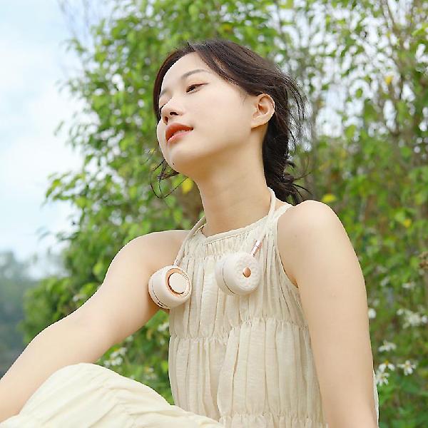  소싱 데이지 넥밴드 목걸이형 무선 넥선풍기