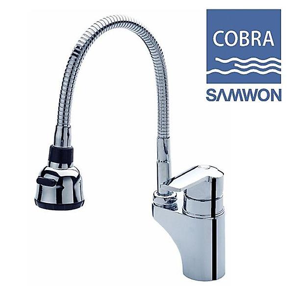  코브라311 원홀 싱크대 자바라 스프레이 수전
