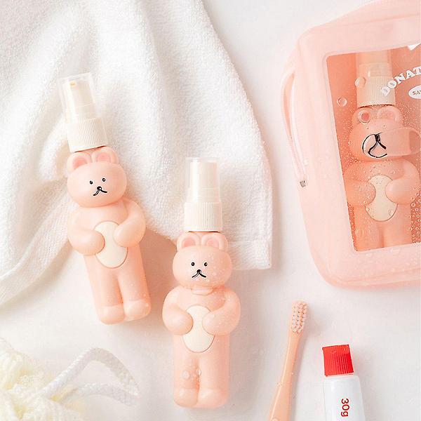  로마네 도낫도낫 베어 트래블 공병세트 피치