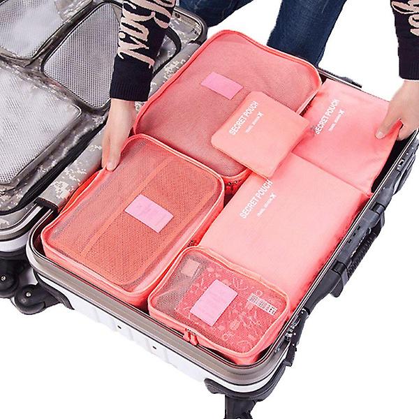 1박2일 트래블 포켓 여행용파우치 6종세트 압축파우치