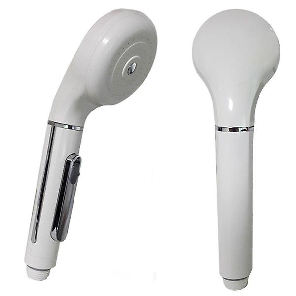  삼원 온오프 일체형 절수샤워기헤드 화이트 욕실용