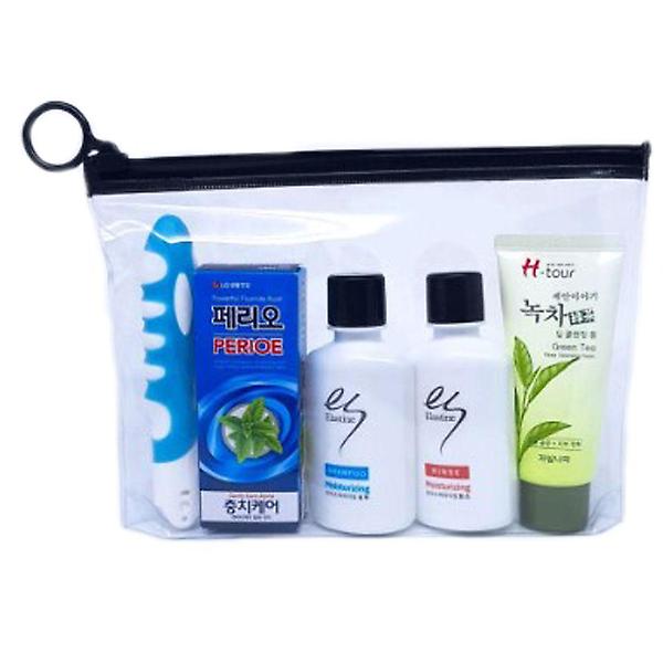  여행 워크샵 선물 엘라스틴 샴푸 린스 치약 칫솔 D호
