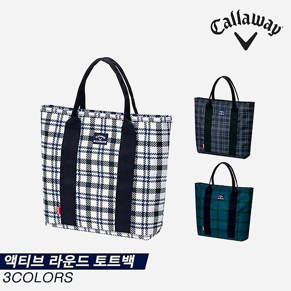  [캘러웨이코리아정품]2021 캘러웨이 CG 액티브(CG ACTIVE) 라운드 골프 토트백/파우치[3COLORS][여성용]