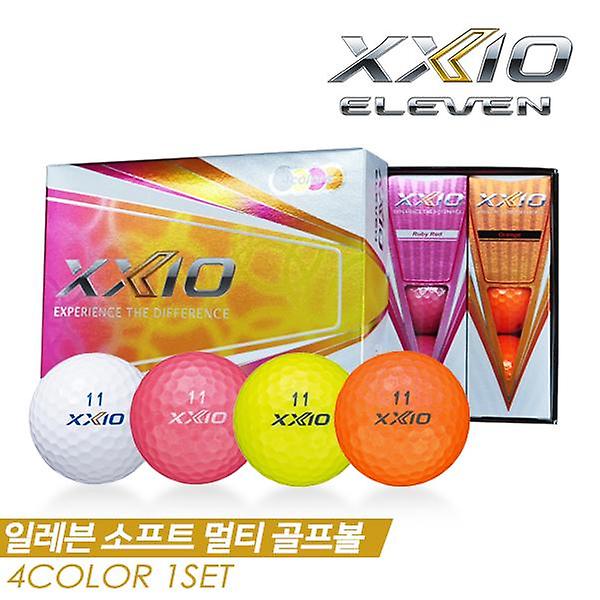  [던롭코리아 정품]젝시오 11 ELEVEN (일레븐) 소프트 멀티 골프볼 [4COLORS][3피스/12알]