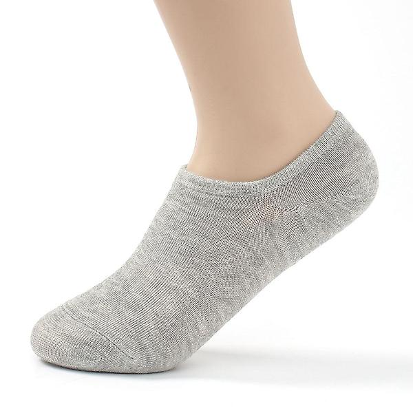  논슬립 남성용 덧신 20켤레(그레이) 페이크삭스