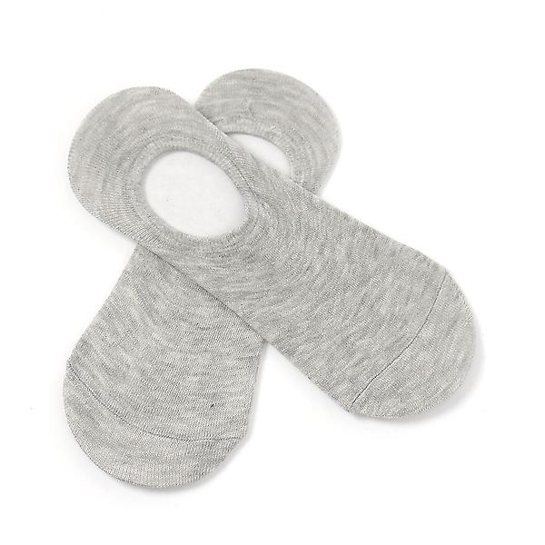  논슬립 남성용 덧신 20켤레(그레이) 페이크삭스