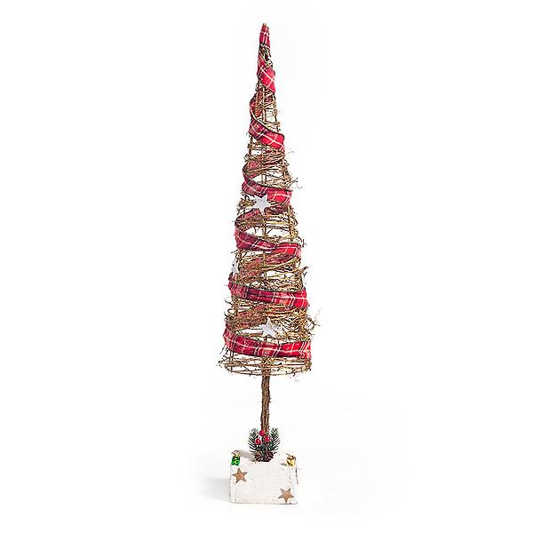  핸드메이드 원뿔 넝쿨 트리(90cm)/크리스마스트리