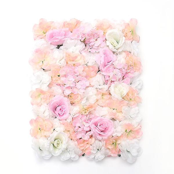  플라워월 조화 꽃벽 FL34(60x40cm) 포토월 조화장식