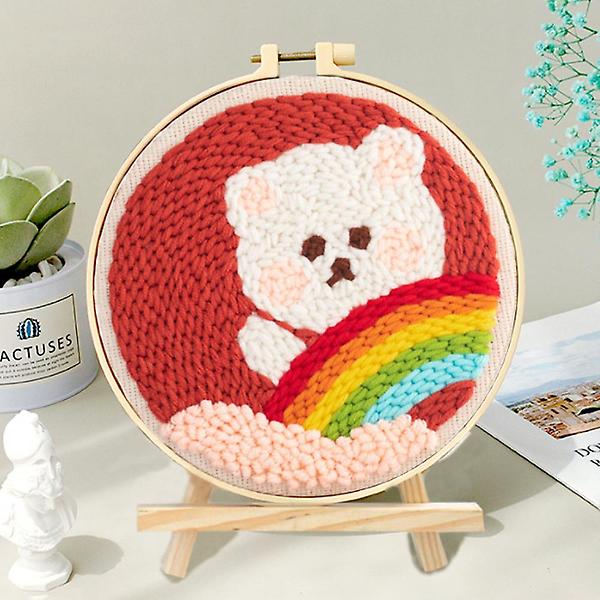  DIY 펀칭자수 패키지(큐트곰) 자수키트
