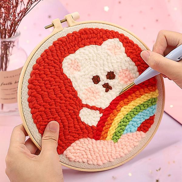  DIY 펀칭자수 패키지(큐트곰) 자수키트