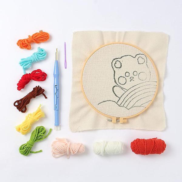  DIY 펀칭자수 패키지(큐트곰) 자수키트