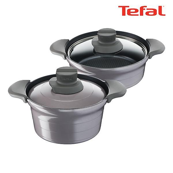  테팔 팬&냄비 세라믹 고메IH 2종세트 (찌개냄비 20cm + 전골냄비 24cm)