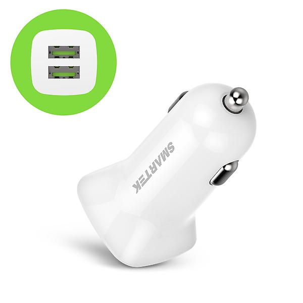  스마텍 차량용 5V USB 2포트 시거잭 충전기 SCC-5