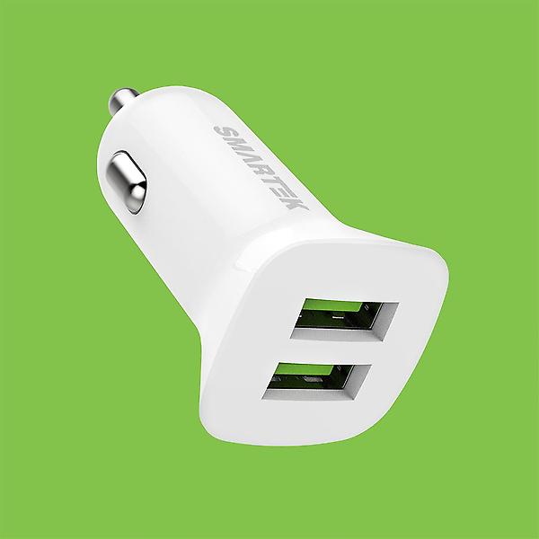  스마텍 차량용 5V USB 2포트 시거잭 충전기 SCC-5