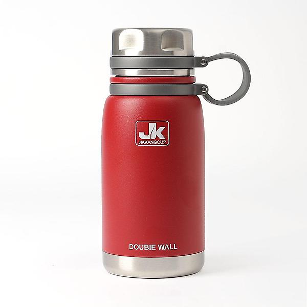  워터탱크 이중스텐 진공 보온병(600ml) (레드)