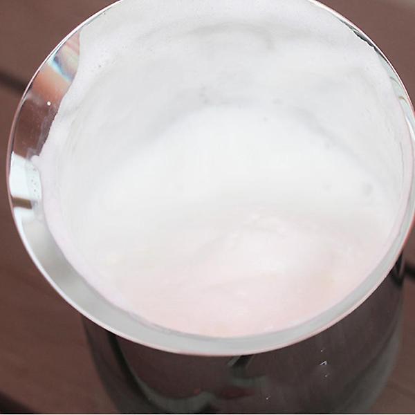  시타 수동 우유거품기 400ml 스텐 이중망 라떼 스티머 밀크포머