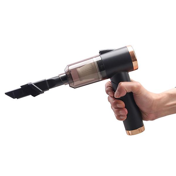  카프 휴대용 접이식 무선 건타입 핸디청소기 KF-VC200