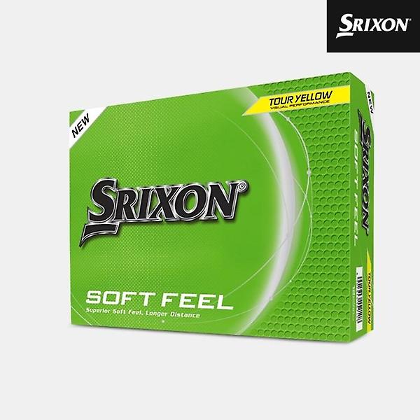  [2더즌 24알] 던롭코리아정품 스릭슨 소프트 필 13 골프볼[남여공용][옐로우][2피스]