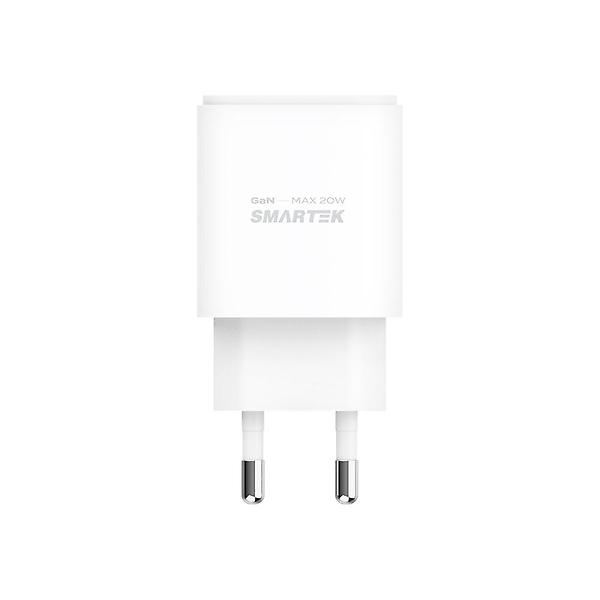  스마텍 20W GAN PD 2포트 C타입 멀티 고속 충전기 STPD-GD20