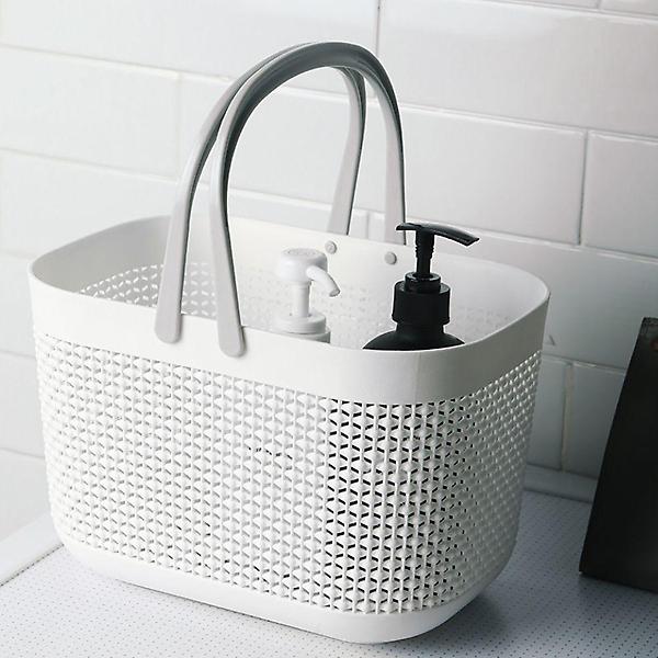  라탄 패턴 목욕 바구니 가방 사우나