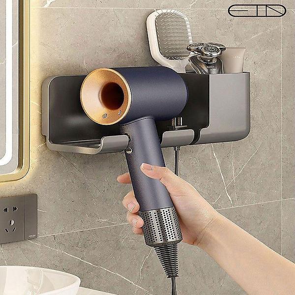  욕실 드라이기 거치대 벽걸이 멀티 면도기 수납 거치